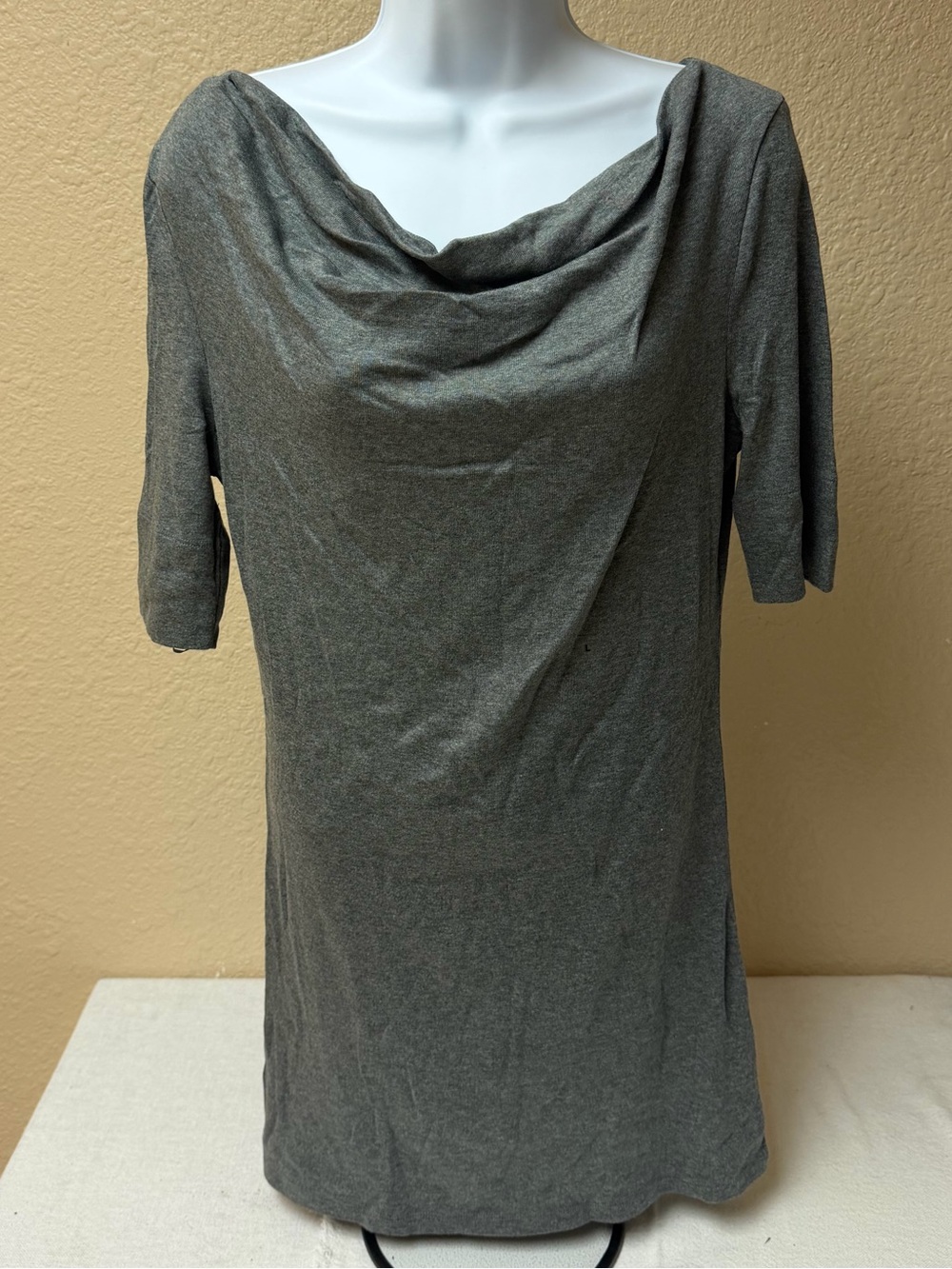 4/$20 Express Gray Cowl Knit Top